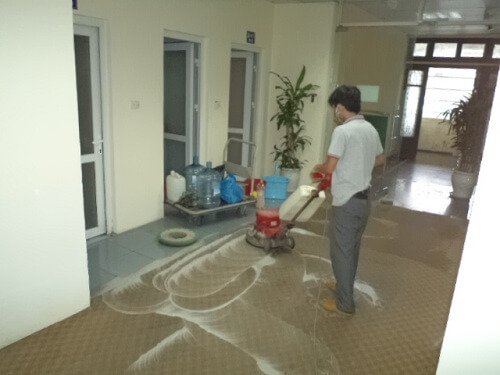 giặt thảm giá rẻ tại phố trần kim xuyến cầu giấy hà nội