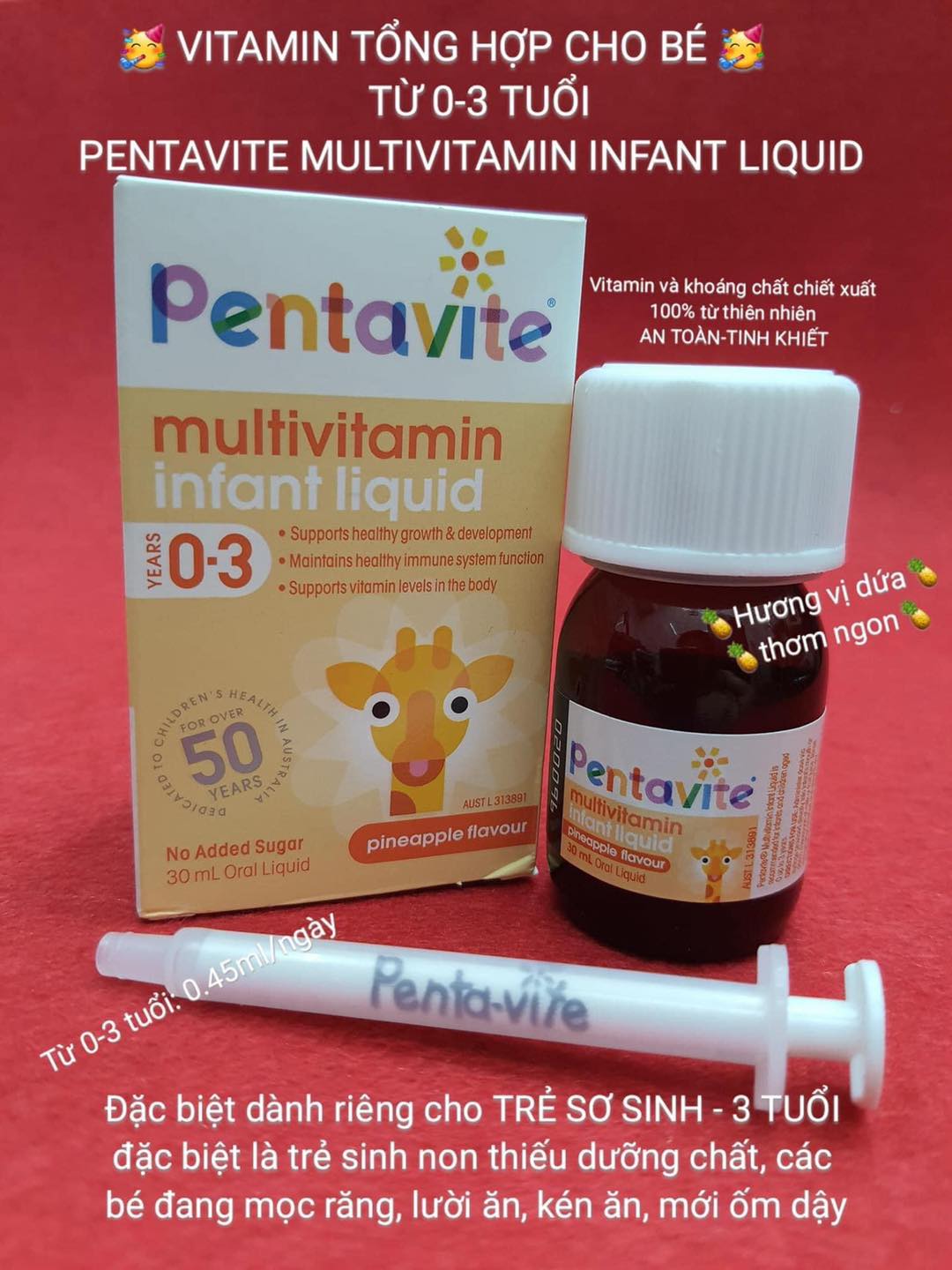 siro vitamin của úc