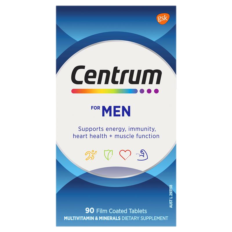 Viên bổ sung vitamin và khoáng chất cho nam giới Centrum For Men