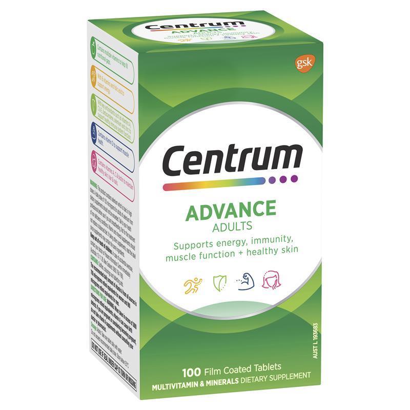 Vitamin tổng hợp - Centrum Advance 100 viên