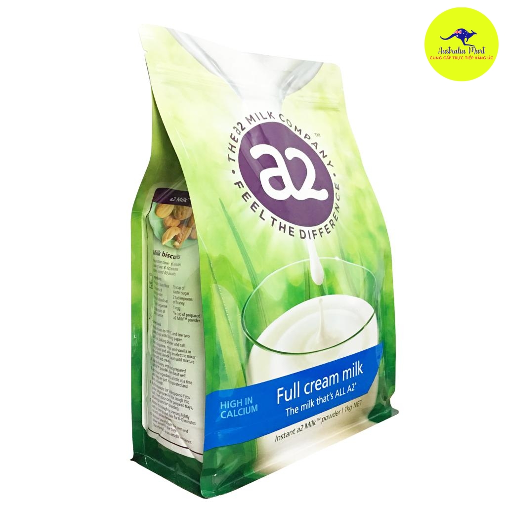 Sữa A2 Full Cream chính hãng Úc - 1kg