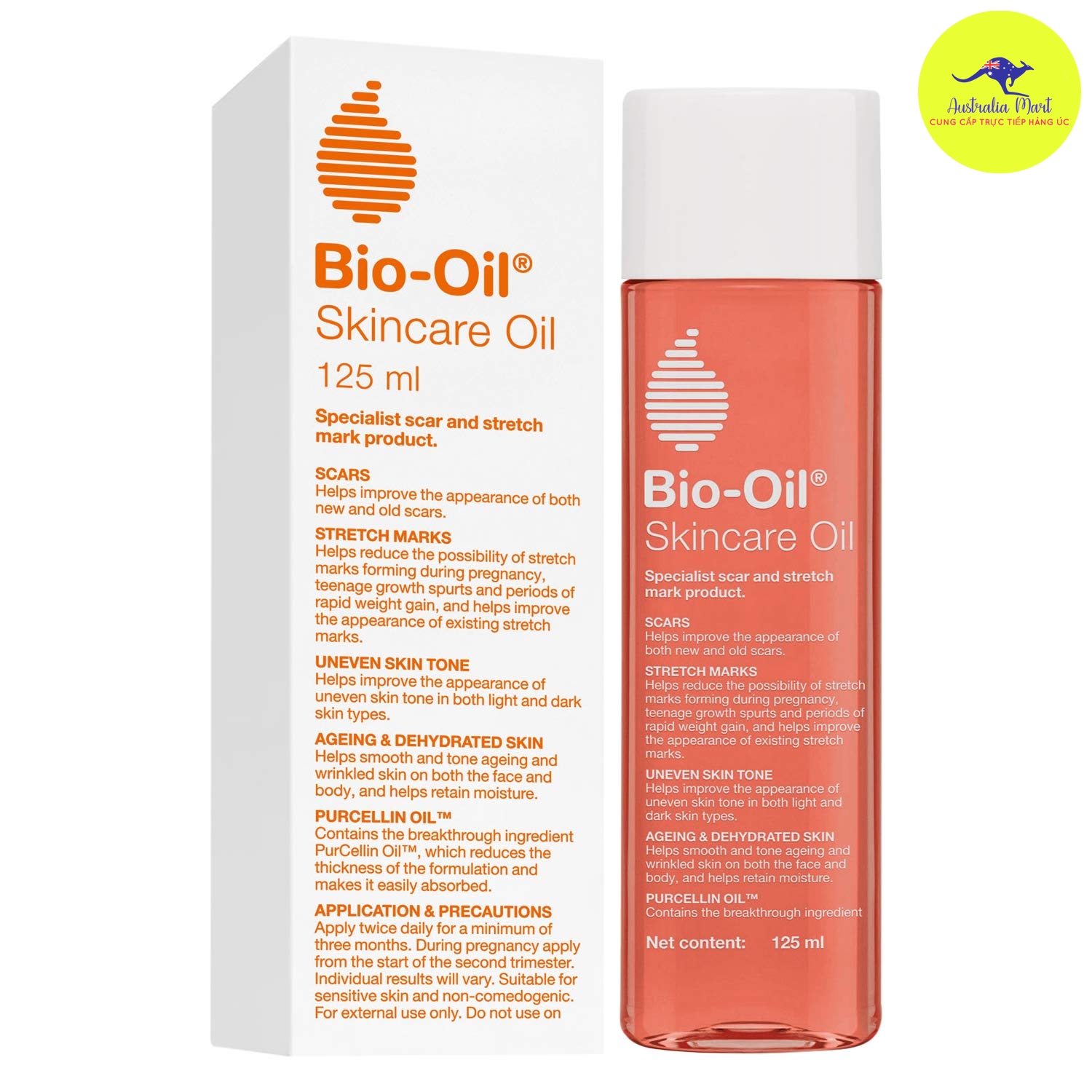 Tinh dầu trị rạn da và làm mờ sẹo Bio Oil