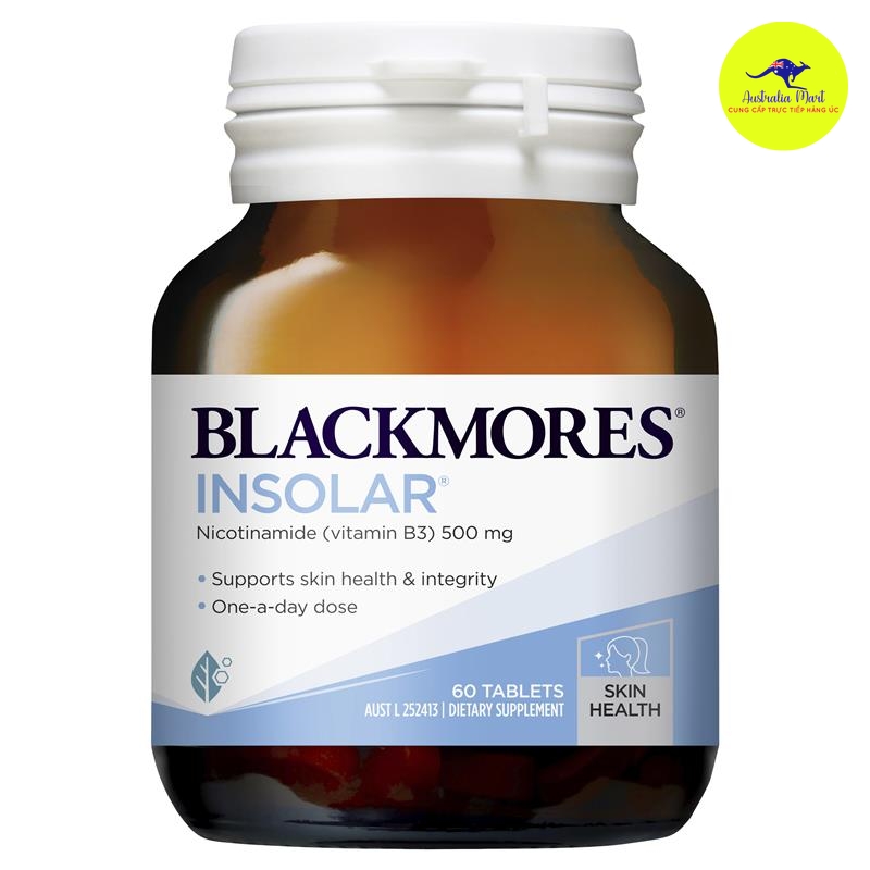 Blackmores Insolar - Viên uống bổ sung Vitamin B (60 Viên)