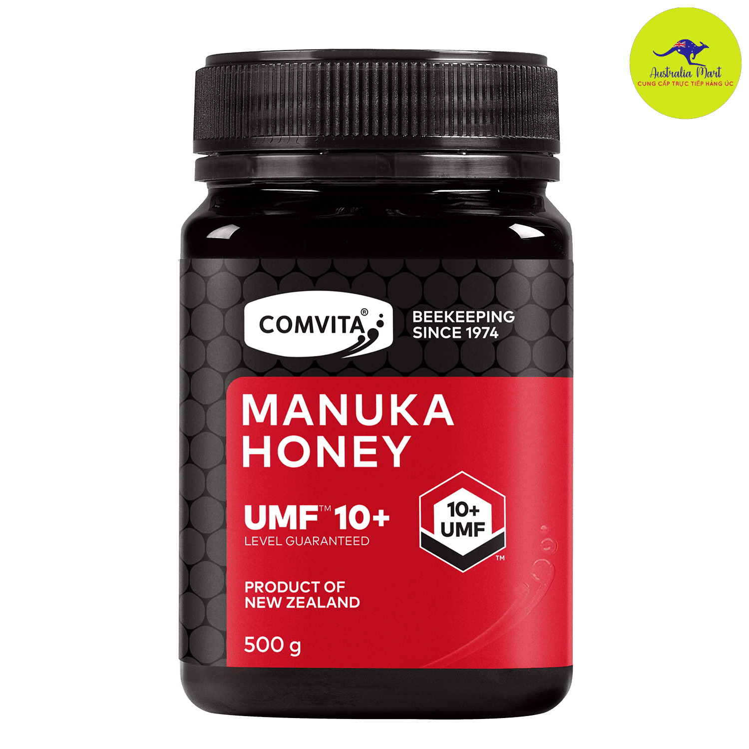 Mật ong Comvita Active 10+ Manuka Honey chính hãng -  500g