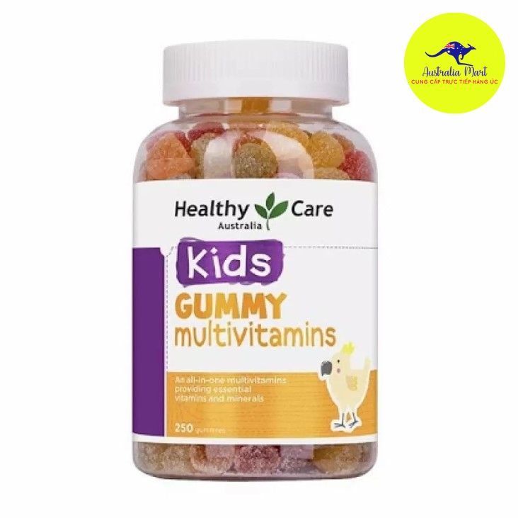 Healthy Care Gummy Multivitamin - Kẹo dẻo bổ sung Vitamin cho trẻ biếng ăn (250 viên)