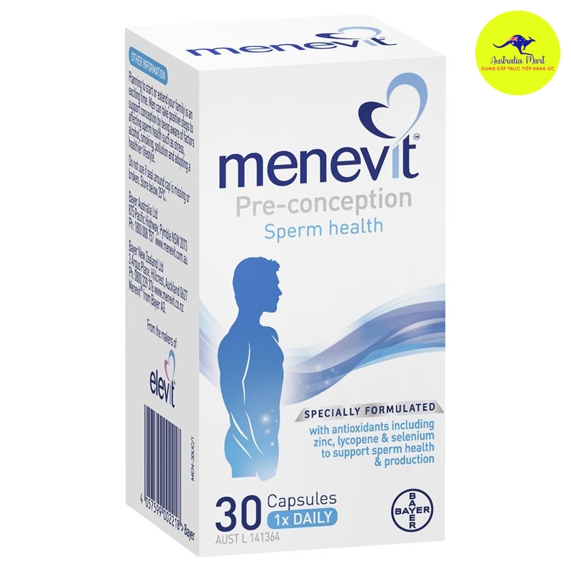 Viên uống Memevit - Cải thiện chất lượng tinh trùng