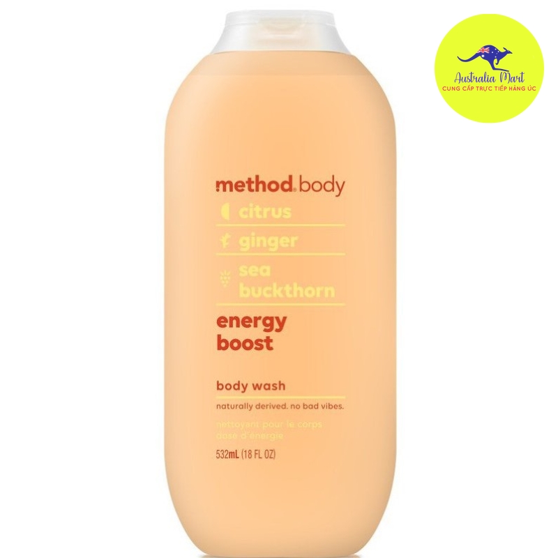 Sữa tắm Method body citrus 532ml