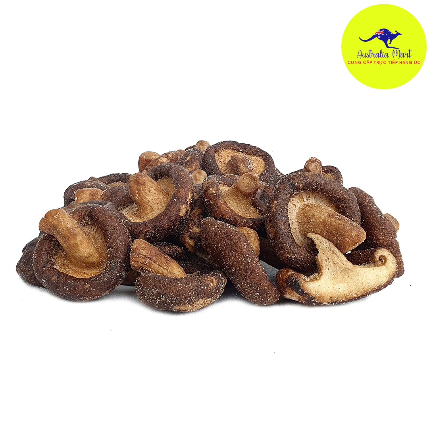 Nấm hương khô DJ&A Shiitake Mushroom Crisps xách tay Úc (150g)