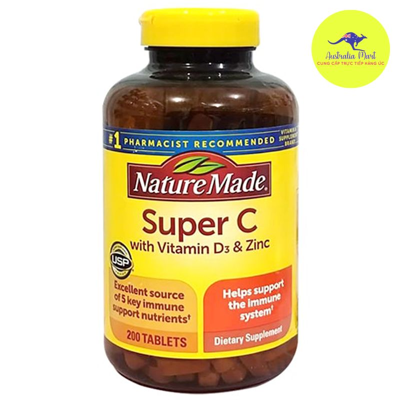 Nature Made Super C with Vitamin D3 & Zinc