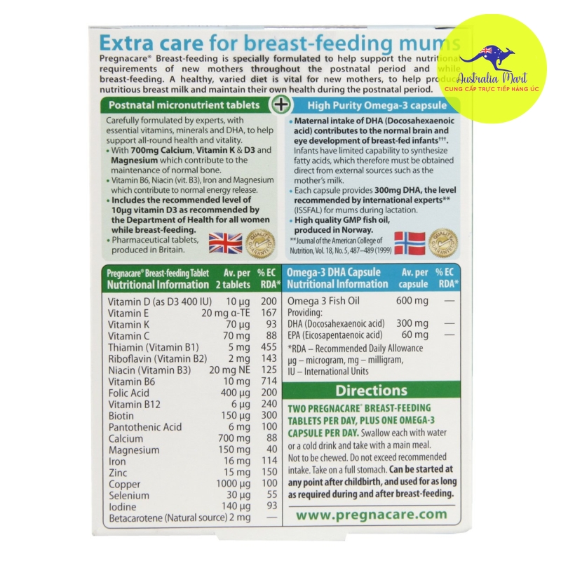 Pregnacare Breast-feeding