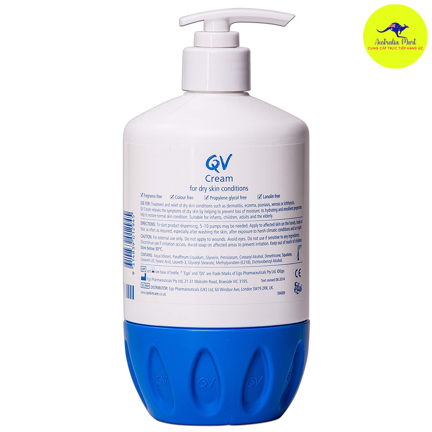 Kem dưỡng ẩm cho bé QV Baby Lotion