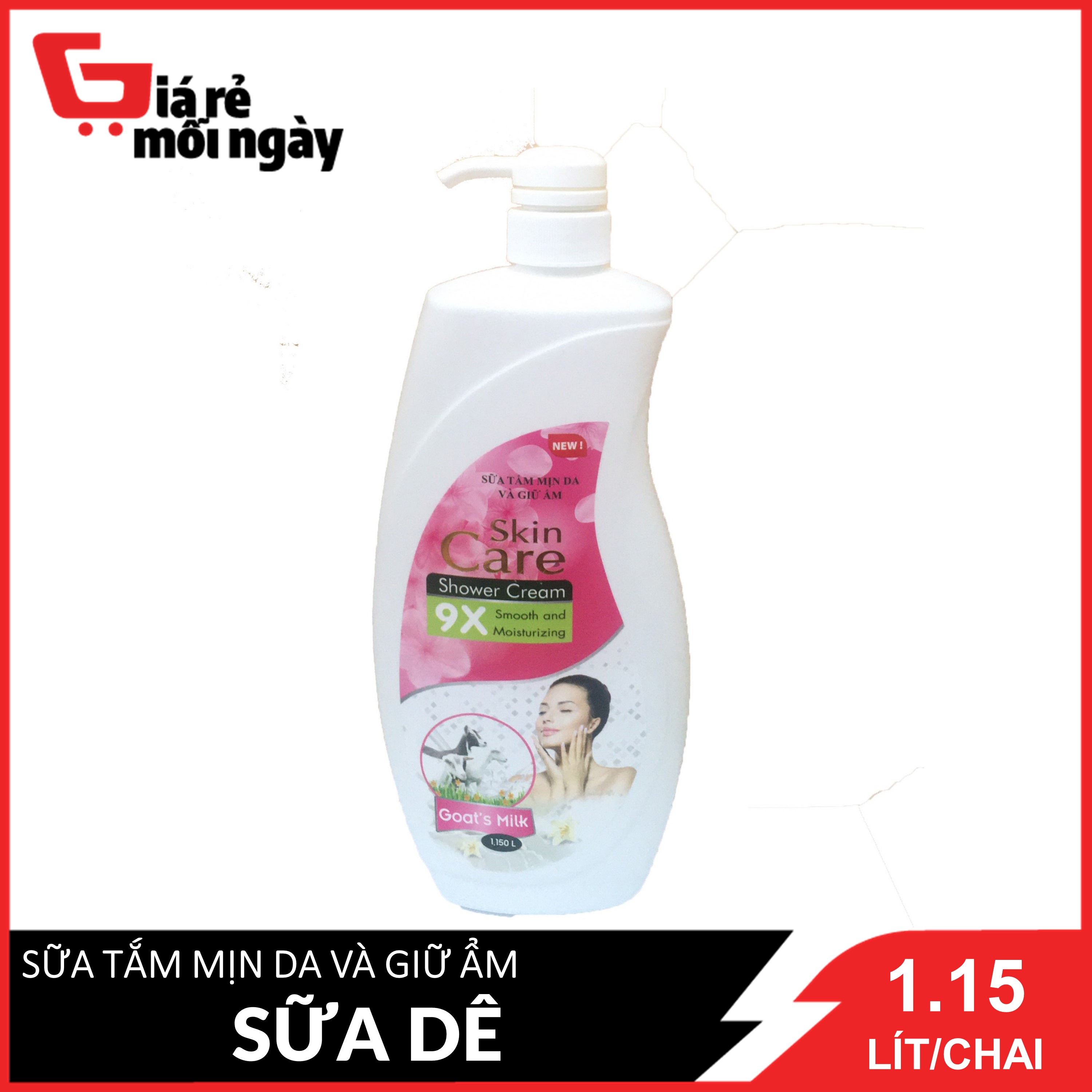 sua-tam-duong-am-min-da-skin-care-chiet-xuat-sua-de-chai-1150ml