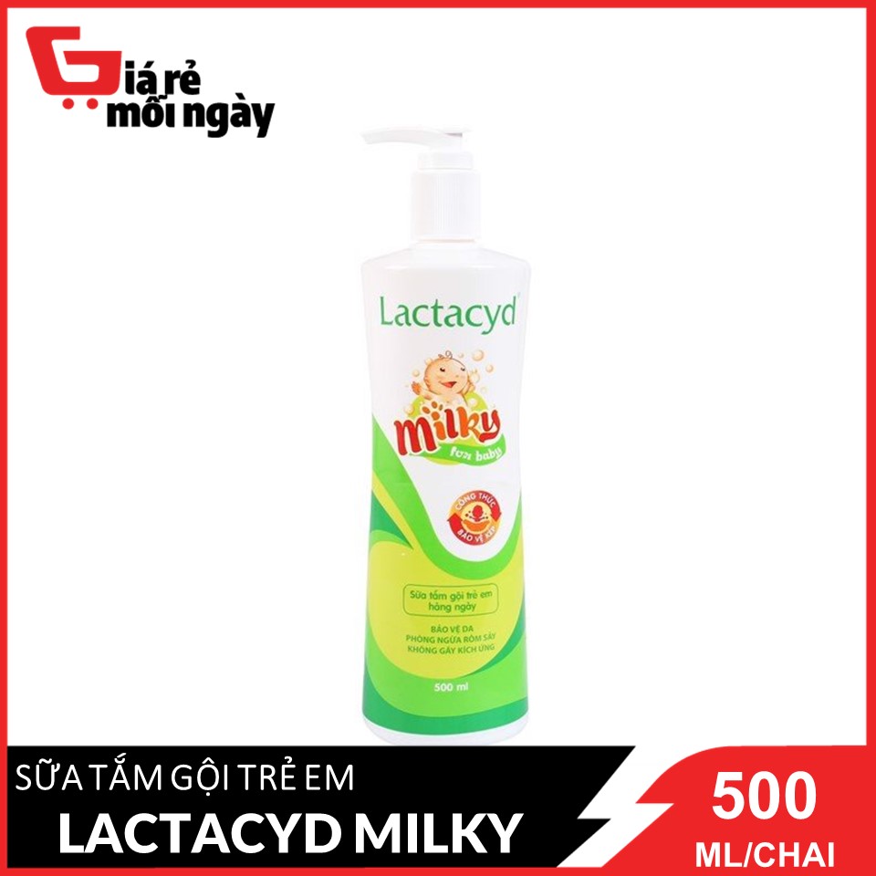 sua-tam-goi-tre-em-lactacyd-milky-chai-voi-500ml