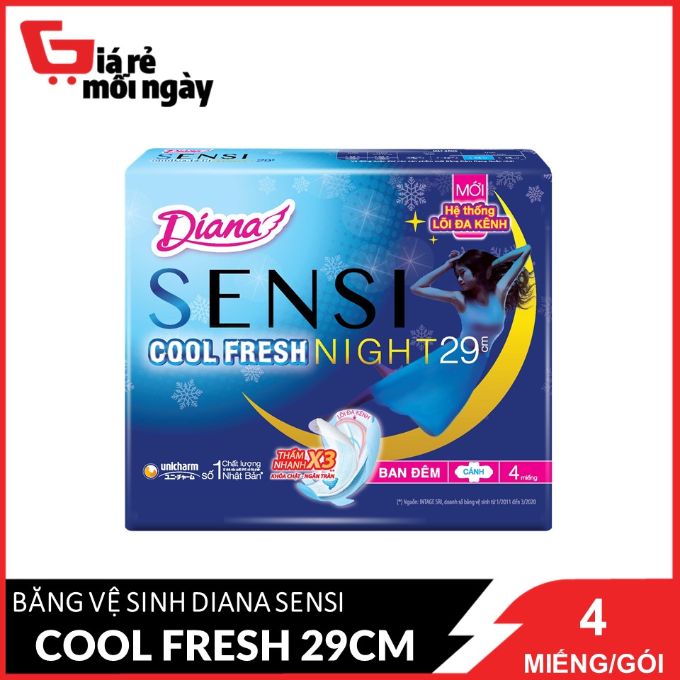 bang-ve-sinh-diana-sensi-cool-fresh-night-29cm-4-mieng-goi