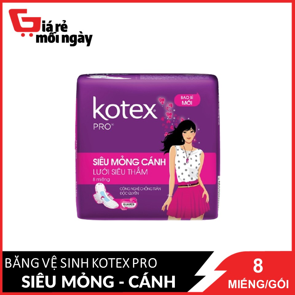 bvs-sieu-mong-canh-23cm-kotex-pro-luoi-sieu-tham-8-mieng