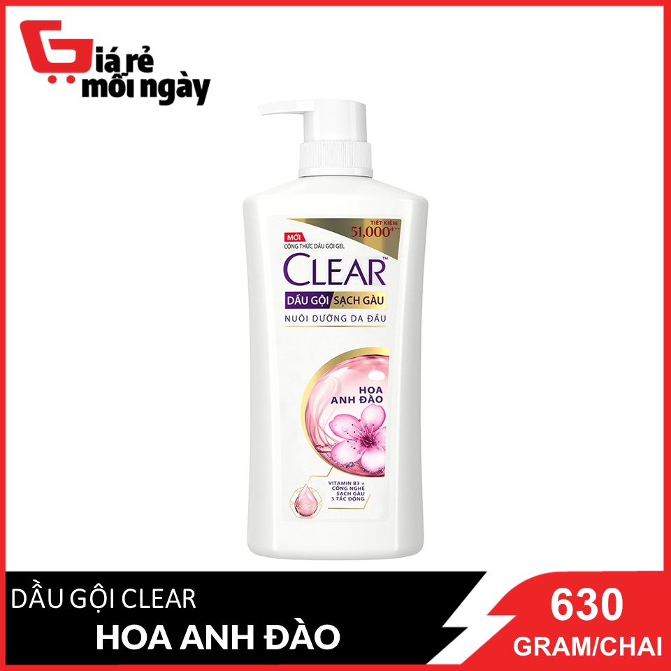 dau-goi-sach-gau-clear-hoa-anh-dao-630g