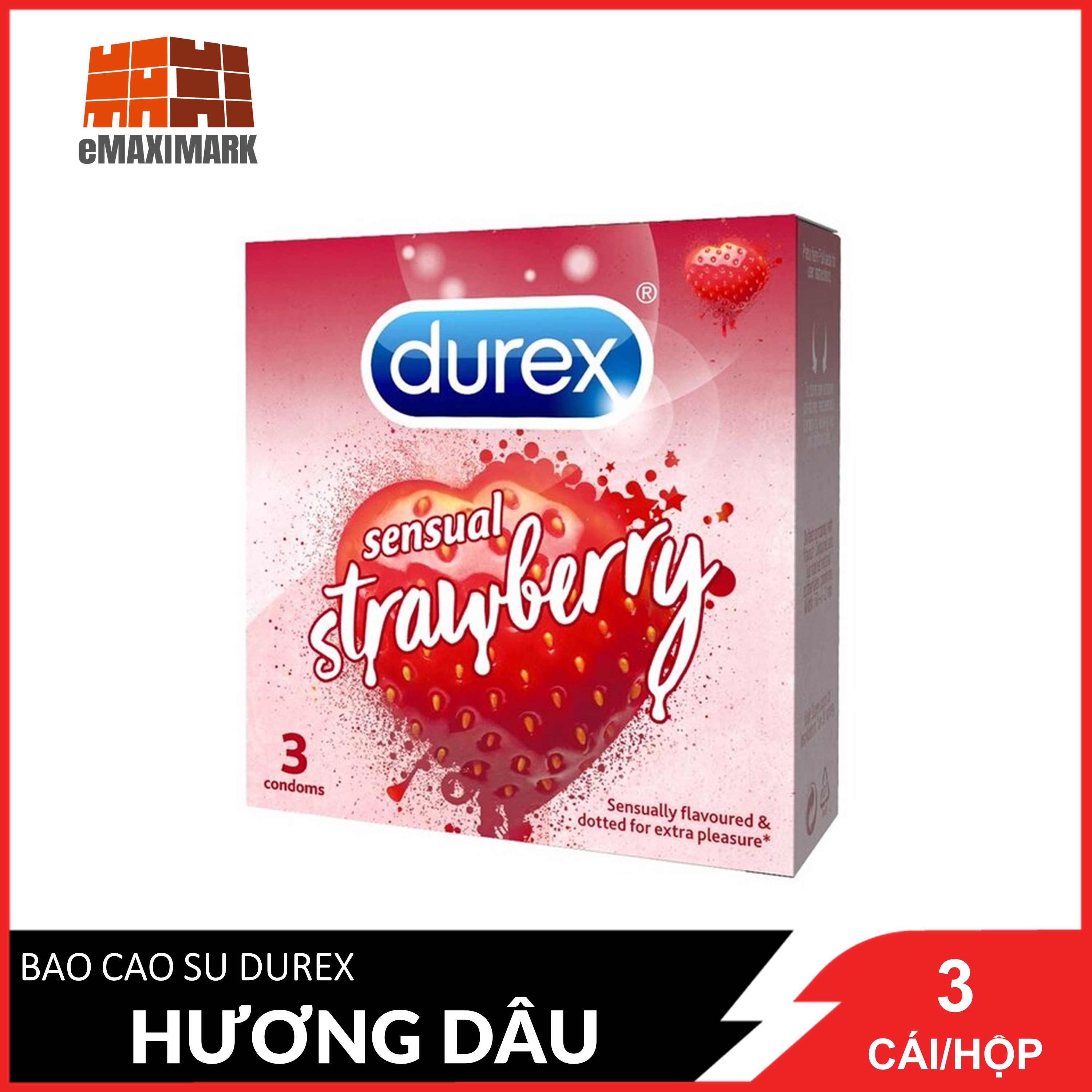 bao-cao-su-durex-huong-sensual-strawberry-dau-3-cai-hop