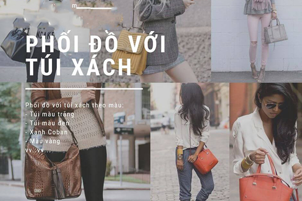 9 điều cần phải biết khi chọn túi xách