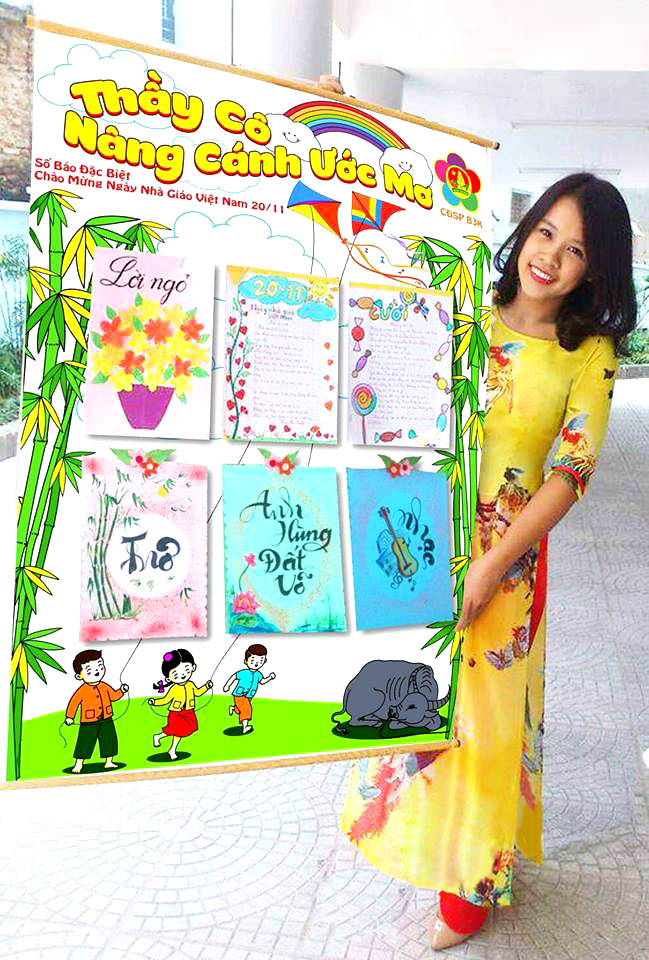 Tổng Hợp Mẫu Báo Tường Đẹp Nhất Cho Ngày Nhà Giáo Việt Nam 20/11 | Tata  Foods