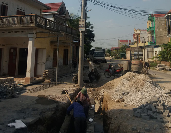 CẢI TẠO ĐƯỜNG DÂY HẠ THẾ THỊ XÃ KINH MÔN