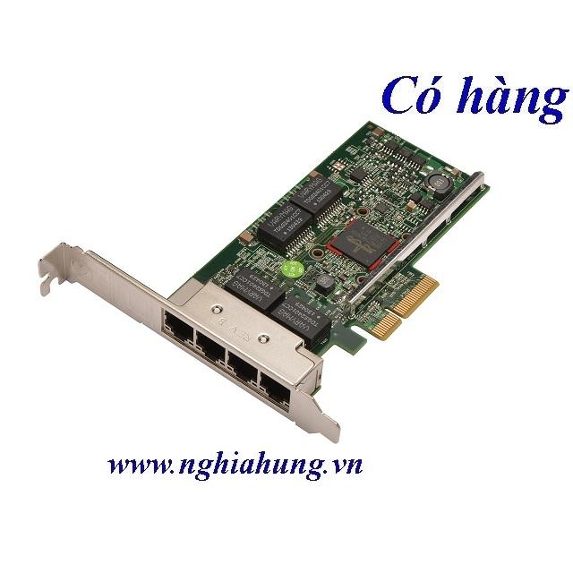 Card mạng DELL - Broadcom BCM5719 1G Quad Port Ethenet PCI-E 2.0 X4