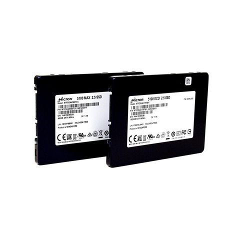 Micron 5100 - 480GB 2.5" SATA Enterprise SSD/Solid State Drive