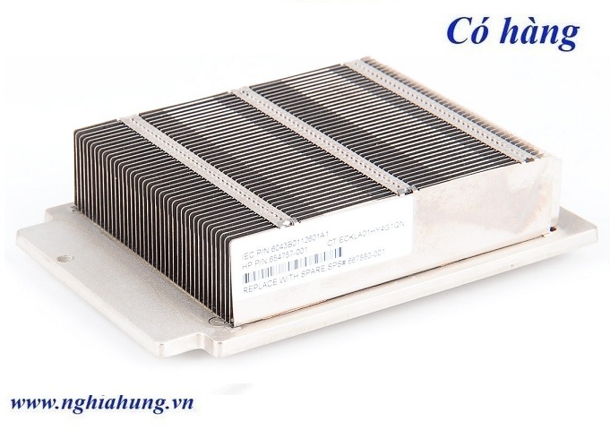 Tản nhiệt Heatsink HP PROLIANT DL360p G8 Gen8 654757-001 667880 001 665091 001