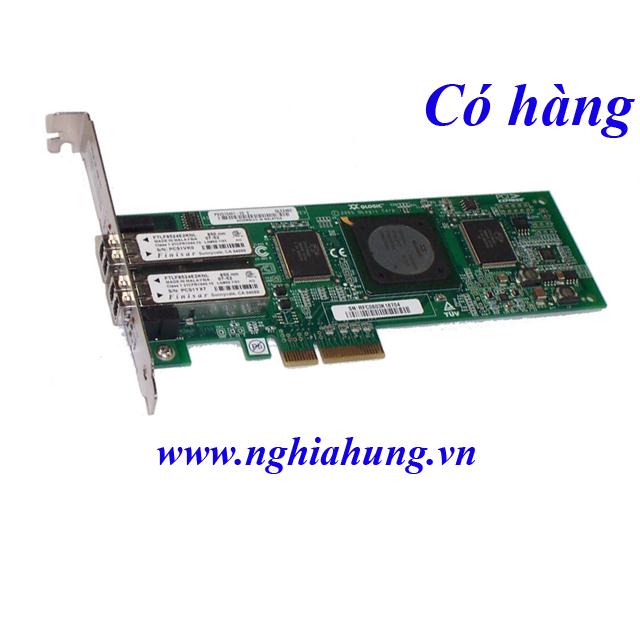 IBM - Dual Port Fibre Channel Host Bus Adapter QLE2462 PCI-e - P/N: 39R6593