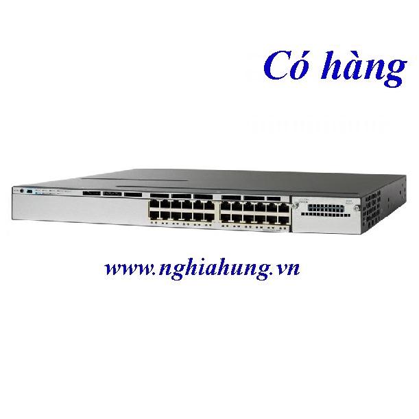 Thiết bị chuyển mạch switch cisco WS-C3750X-24T-L