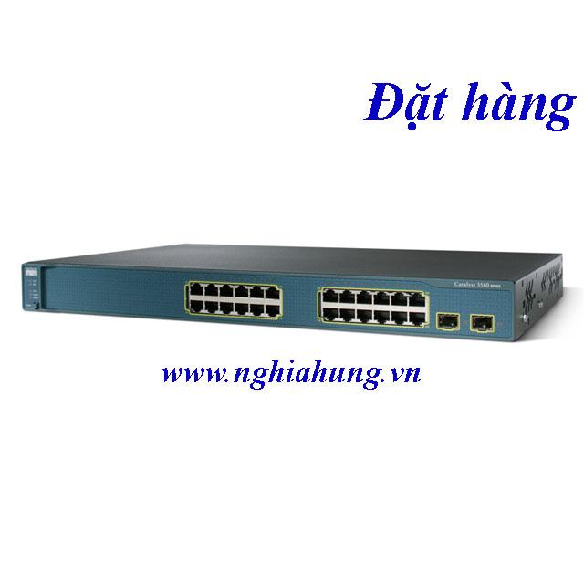 Thiết bị chuyển mạch switch cisco WS-C3560-24PS-S