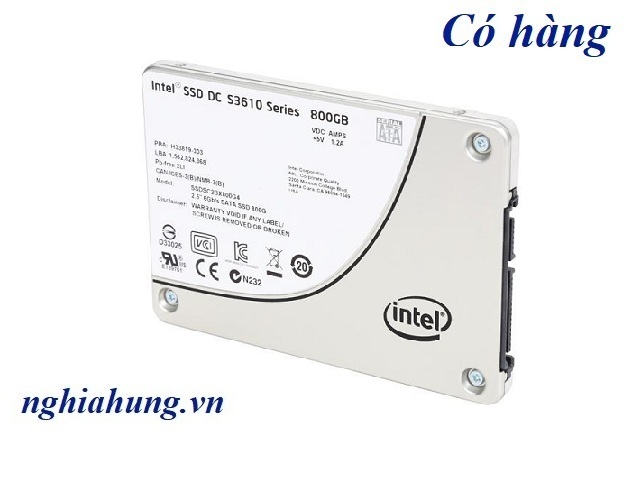 Ổ cứng SSD Intel 800GB 2.5 Intel DC S3710 SATA 6Gbps