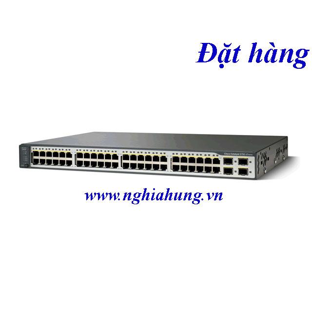 Thiết bị chuyển mạch switch cisco WS-C3750V2-48PS-S