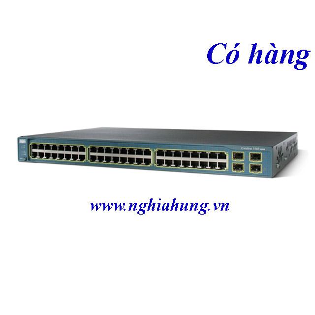 Thiết bị chuyển mạch switch cisco WS-C3560-48TS-S