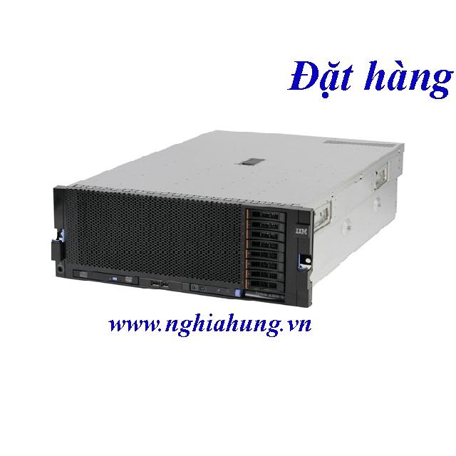 IBM System X3950 X5 - CPU 4x E7-4870/ Ram 128GB/ HDD 4x 600GB/ DVD ROM/ Raid M5014/ 2x PS