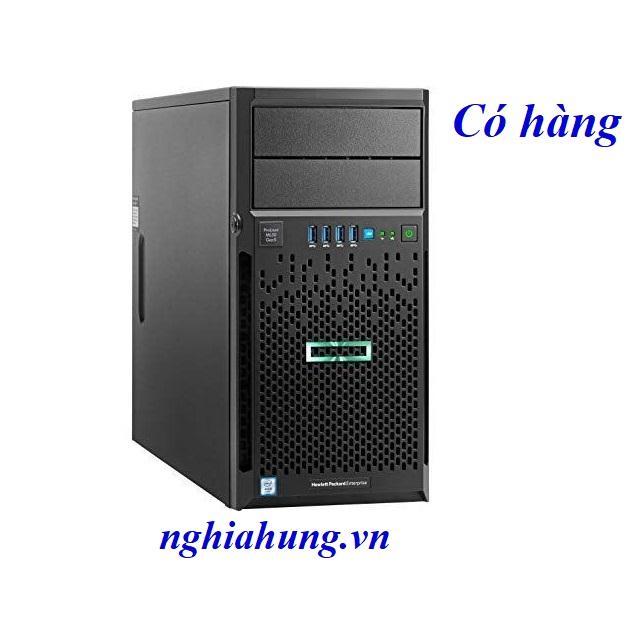 Máy Chủ HPE Proliant ML30 G10 - CPU E-2124 / Ram 8GB / Raid S100i SR Gen10 / 1x PS