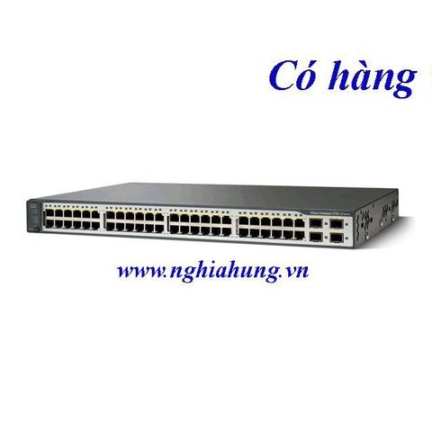 Thiết bị chuyển mạch switch cisco WS-C3750G-48TS-S