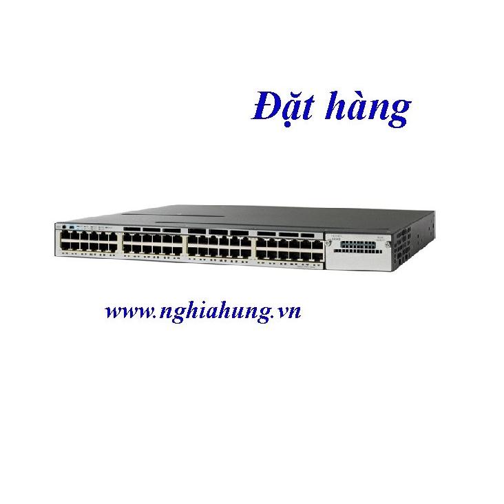 Thiết bị chuyển mạch switch cisco WS-C3850-24S-S