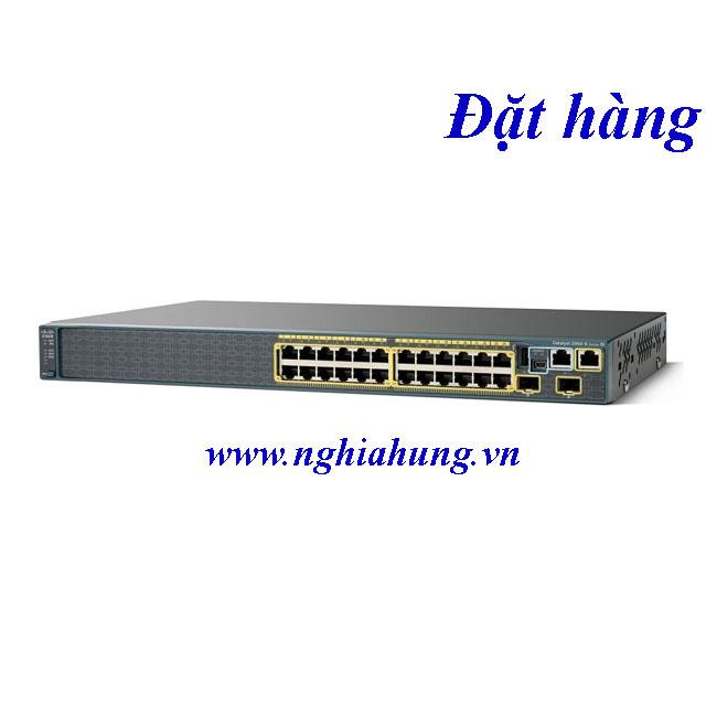 Thiết bị chuyển mạch switch cisco WS-C2960X-24TD-L