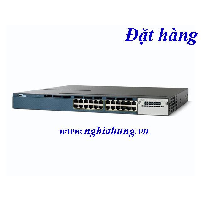 Thiết bị chuyển mạch switch cisco WS-C3560X-24P-S