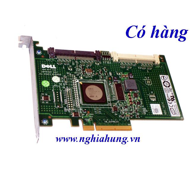 Card Dell SAS Perc 6/IR Raid Controller - P/N: 0JW063 / 0HM030 / 0Y159P