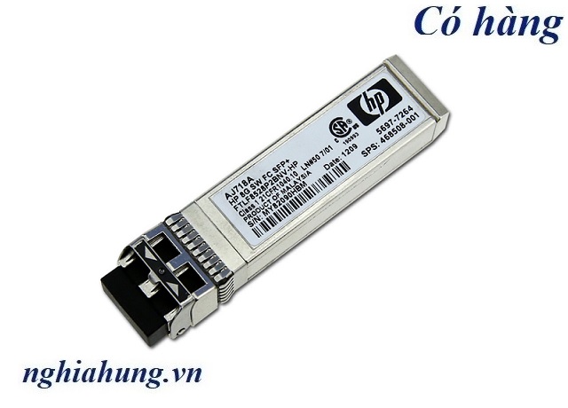Module HP AJ718A  8G 8GFC SFP+ Fibre Channel SFP+ SW 850nm #468508-001/ 468507-001