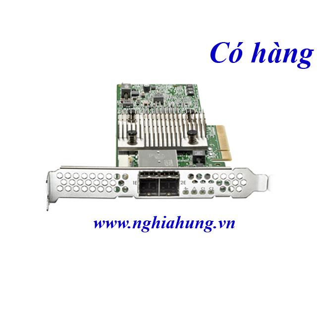Card Raid HP H240 12GB Dual Port PCI-E 3.0 X8 SAS/SATA FIO Smart HBA - P/N: 726909-001/ 761873-B21; 750053-001
