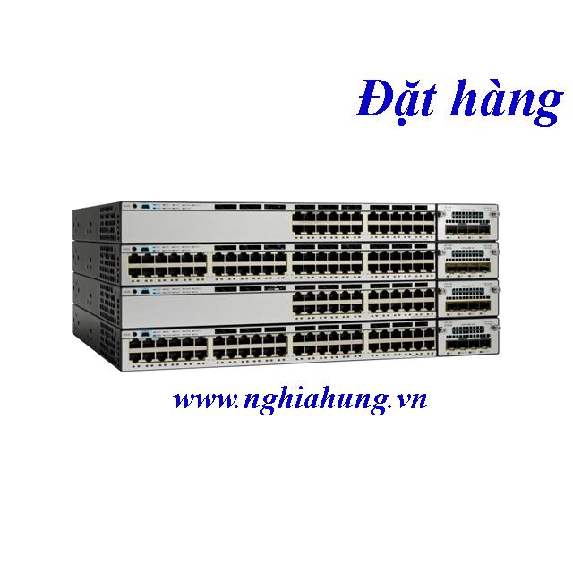 Thiết bị chuyển mạch switch cisco WS-C3750X-24S-S