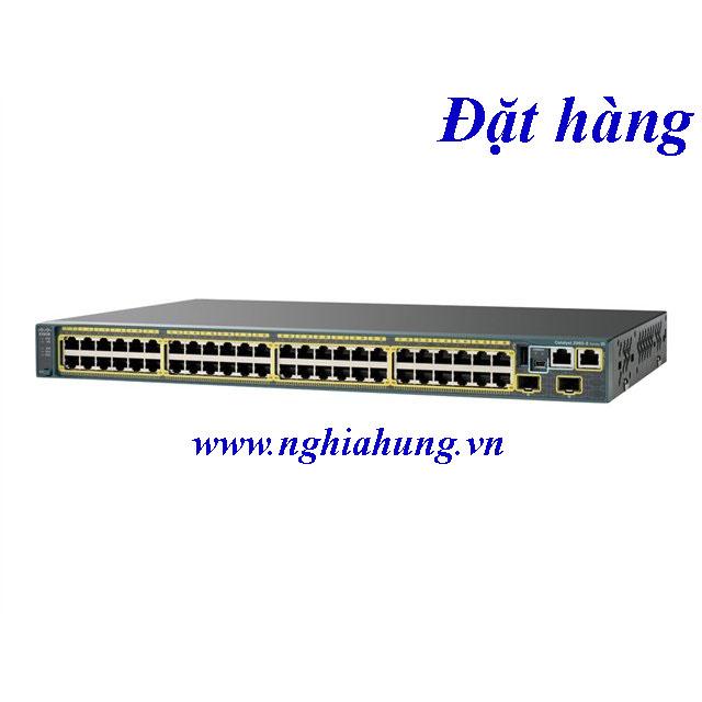 Thiết bị chuyển mạch switch cisco WS-C2960S-48LPD-L