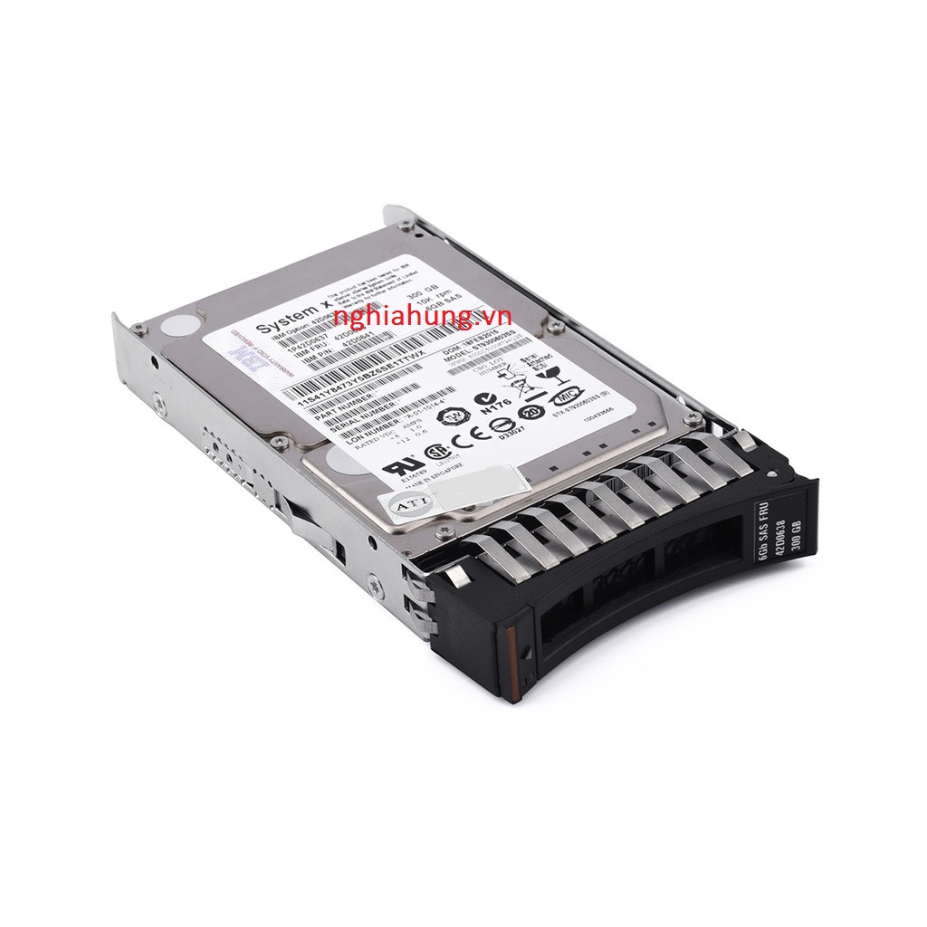 Ổ cứng HDD IBM 00AJ081 300GB 15K 6G 2.5 SAS G3HS