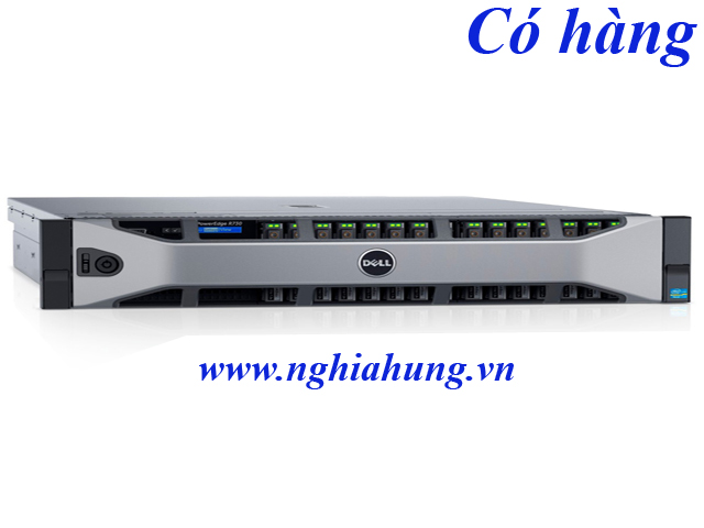 Máy chủ Dell PowerEdge R730xd - CPU E5-2660 v3 / Ram 16GB / Raid H730 / 2x PS