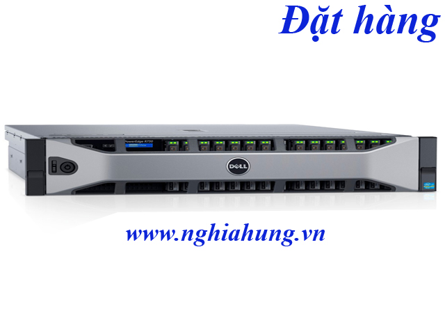Máy Chủ Dell PowerEdge R730 - CPU E5-2609 v4 / Ram 16GB / Raid H330 / 1x PS