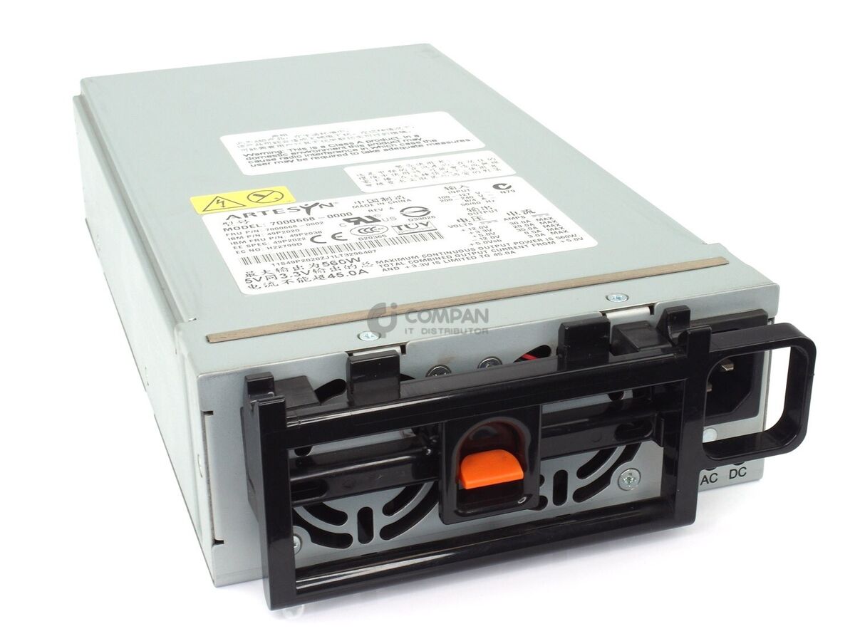 Bộ nguồn IBM 560W Power Supply For IBM System X235 - P/N: 49P2038 / 49P2020