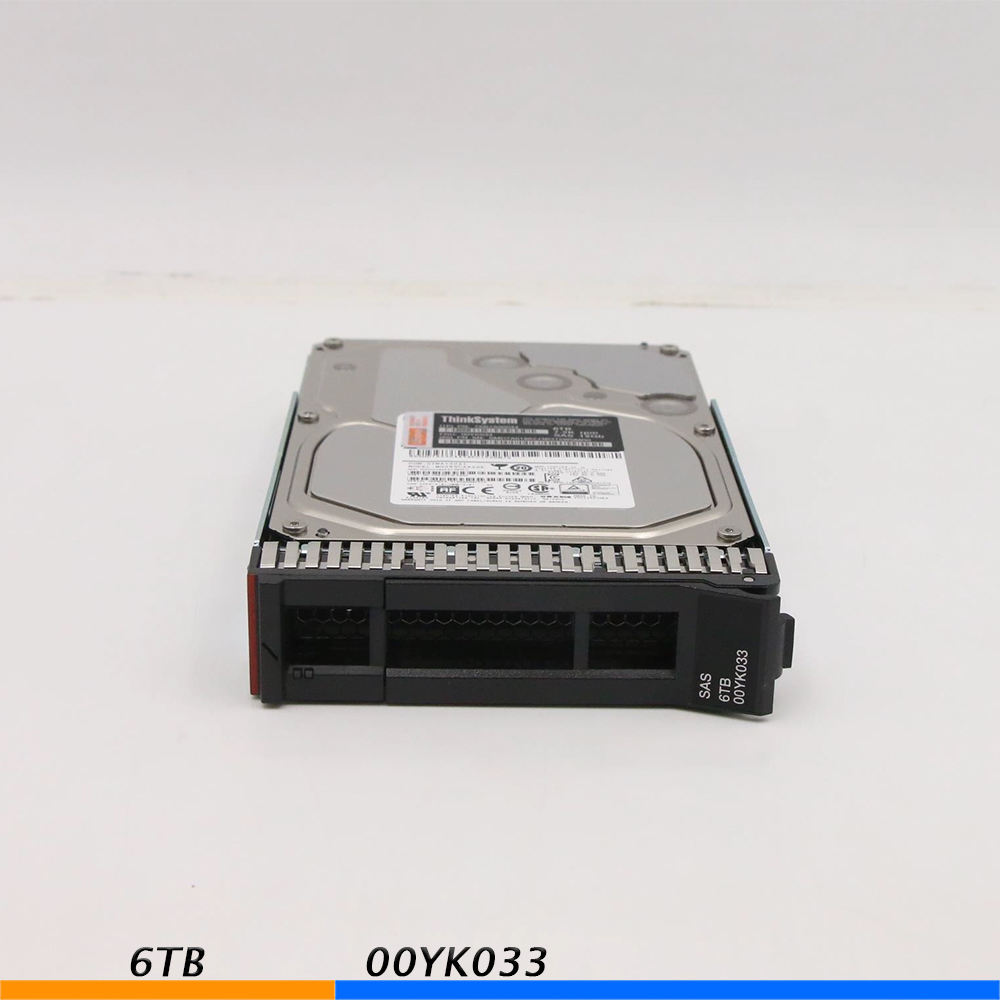LENOVO ThinkSystem LFF 6TB 7.2K SAS 12G Hot Swap 512e HDD P/N: 00YK033