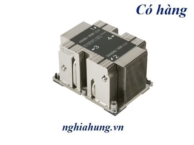 Bộ tản nhiệt Supermicro 2U Passive CPU Heat Sink Socket LGA3647-0 #SNK-P0068PS